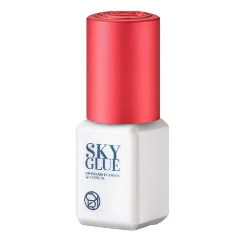 속눈썹 연장을위한 1 병 SKY 접착제 5ml 오리지널 스카이 S + 블랙 레드 블루 캡 가짜 속눈썹 접착제 스카이 TD 투명 접착제 공급 업체