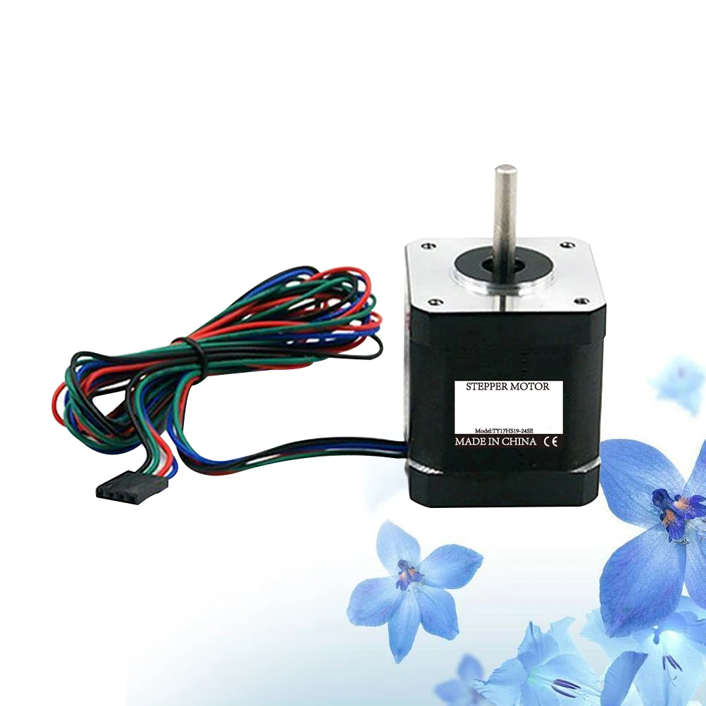 

1pc Stepper Motor 3D Printer Accessories High Torque 59Ncm 2.0A 17 Bipolar 4-Wire Cnc Motor Kit With 1M Cable 0.1\