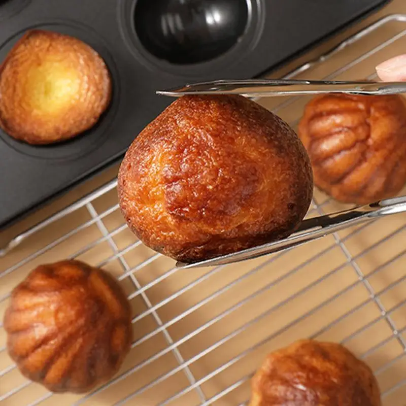 Bread Baking Pan 6 Grid Design Non-Stick Cake Pan Muffin Tin Even Heating Muffin Pan For Everyday Cooking Family Dinners