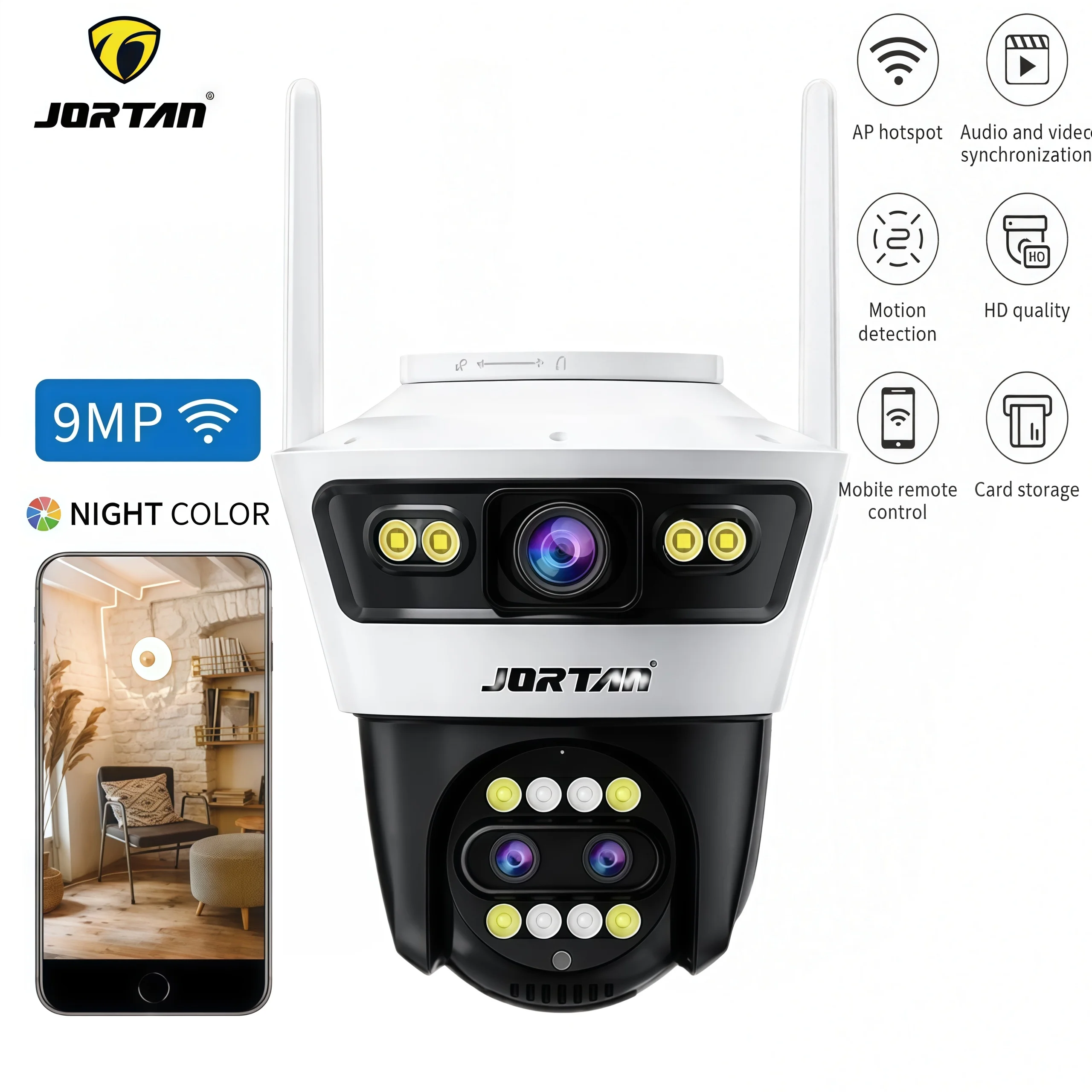 

9MP 6K Wifi Security Optical Zoom 10X Dual Screen IP Outdoor Camera 360 Waterproof Video CCTV Surveillance Camera Monitor Icsee