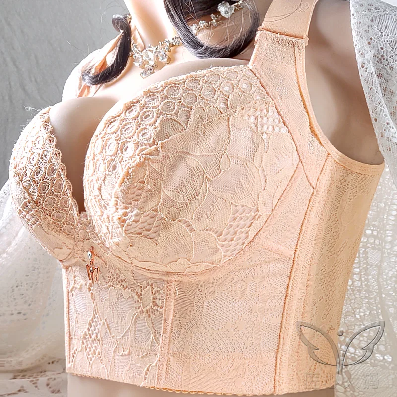 Anti-sagging, new thin big breasts, small breasts, adjustable breasts, high-end bras, plus size