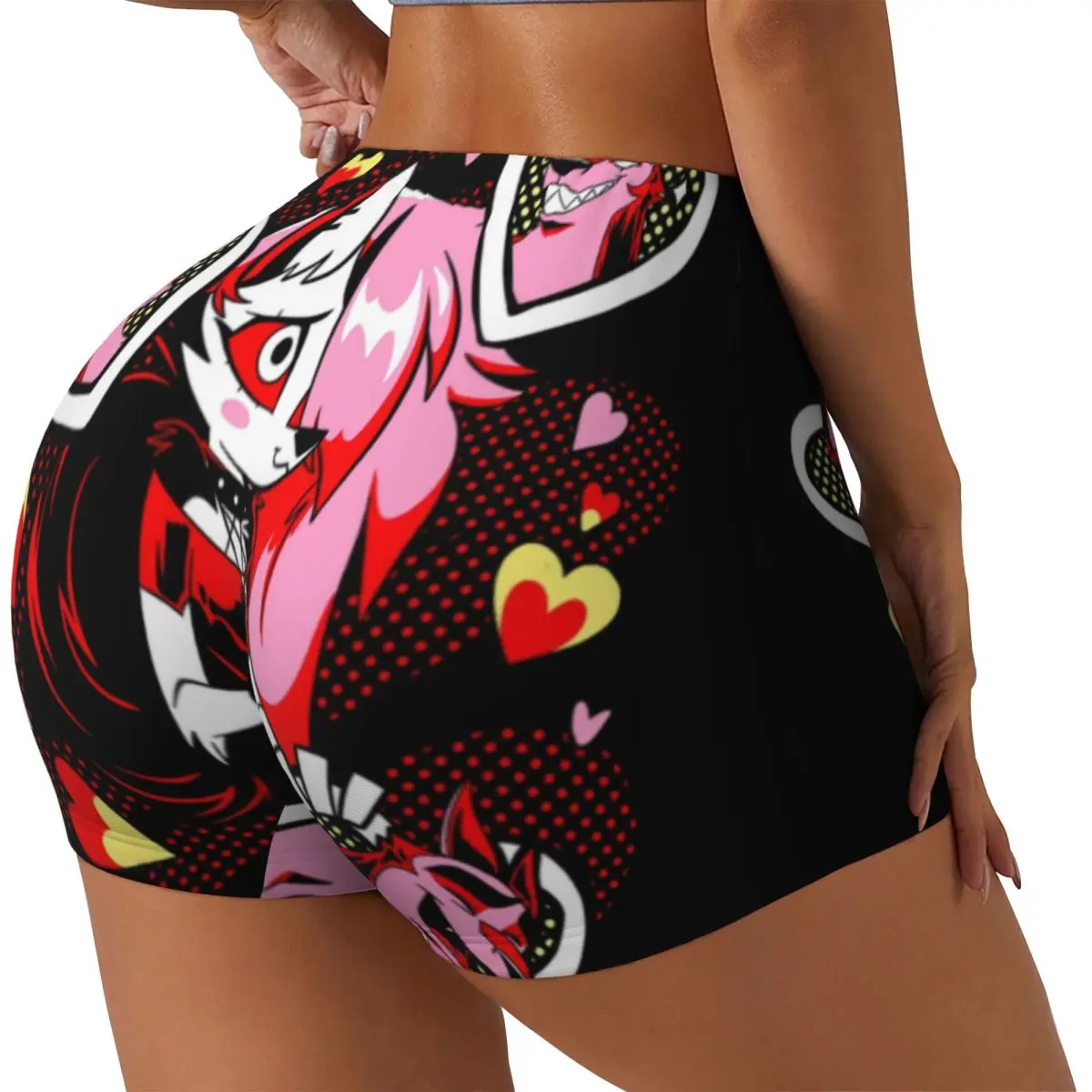 مخصص أنيمي الرسوم المتحركة أفلام Helluva Boss Loona السائق تشغيل الصالة الرياضية السراويل للنساء الرياضية تجريب اليوغا السراويل