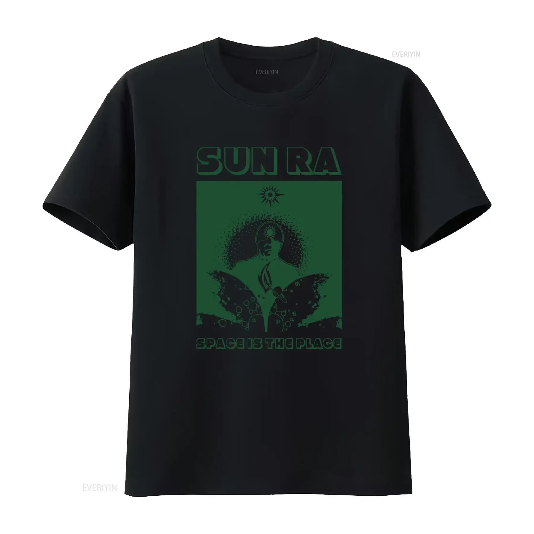 Sun Ra T Shirt Jazz music coltrane 60's miles davis Space is the Place vintage Washed graphic fashion streetwear Unisex homme