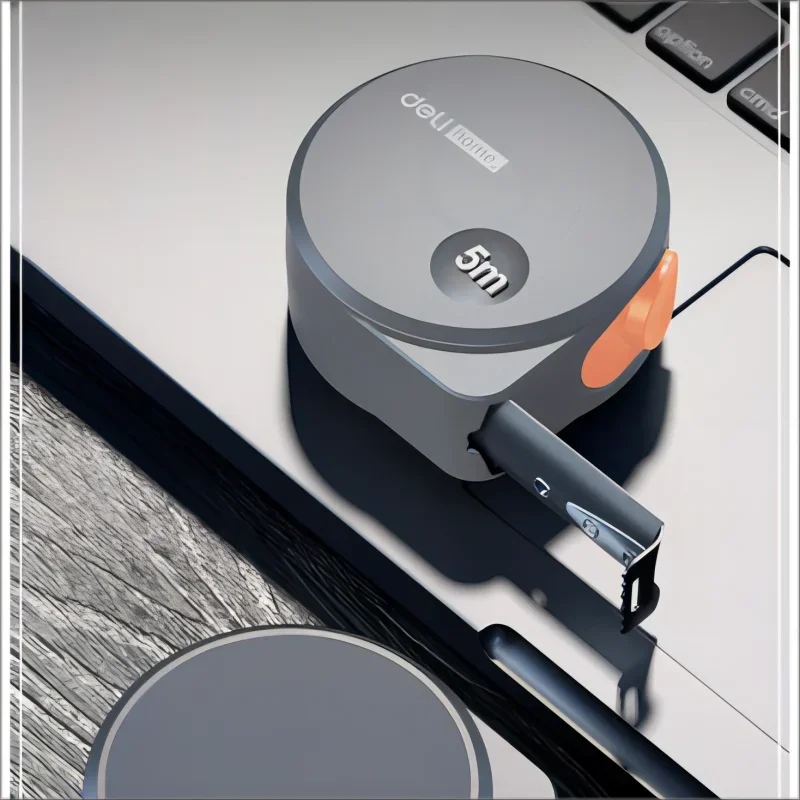 ديلي 5 متر الصلب الشريط التدابير الذاتي قفل لينة المطاط المضادة للانزلاق النجارة المنزلية المحمولة أداة قياس 19 مللي متر أدوات قياس