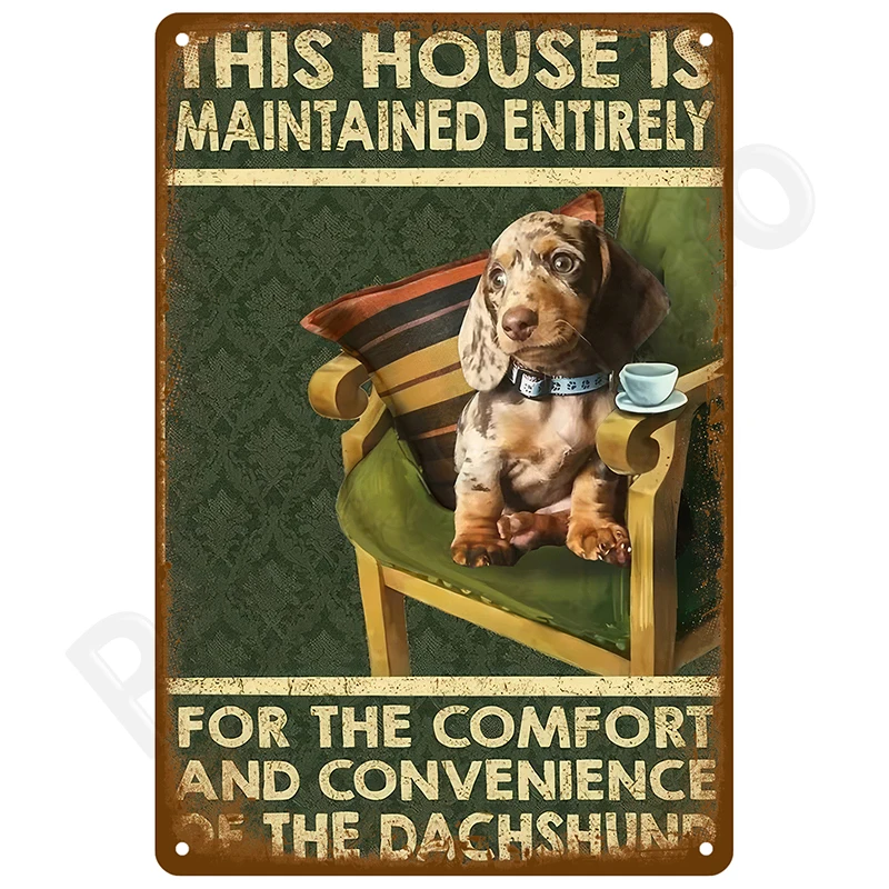 Retro Wandkunst Blechschild Innen Outdoor Ästhetisches Zimmer Vintage Home Decor Artikel Dekoration Luxus Metallschild Poster Platten Bar – Detail 7