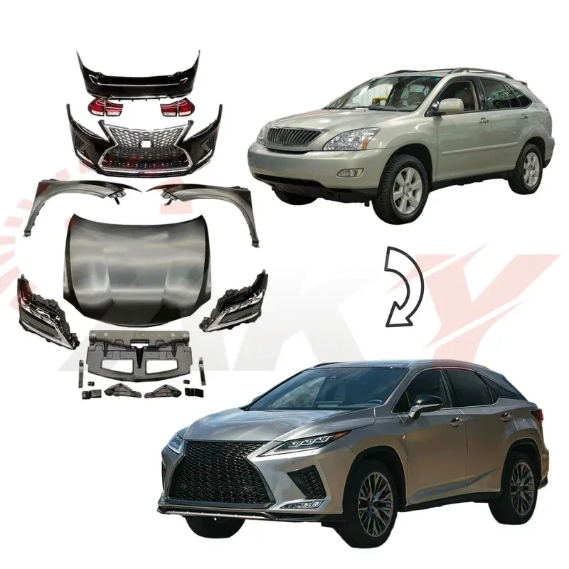 

Di Price Bodykit for RX270 RX300 Rx350 2006-2009 Upgrade to 2020 Sport Style Facelift LED Headli