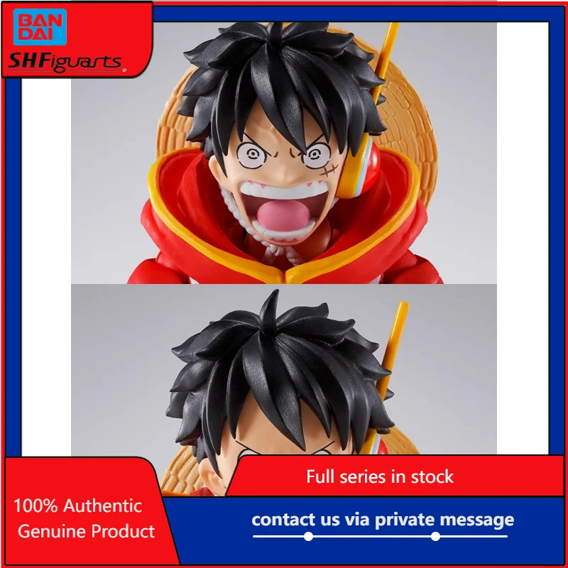 

В наличии: Коллекционная фигурка Bandai SHF One Piece Monkey D. Luffy из арки "Остров Эггхед"