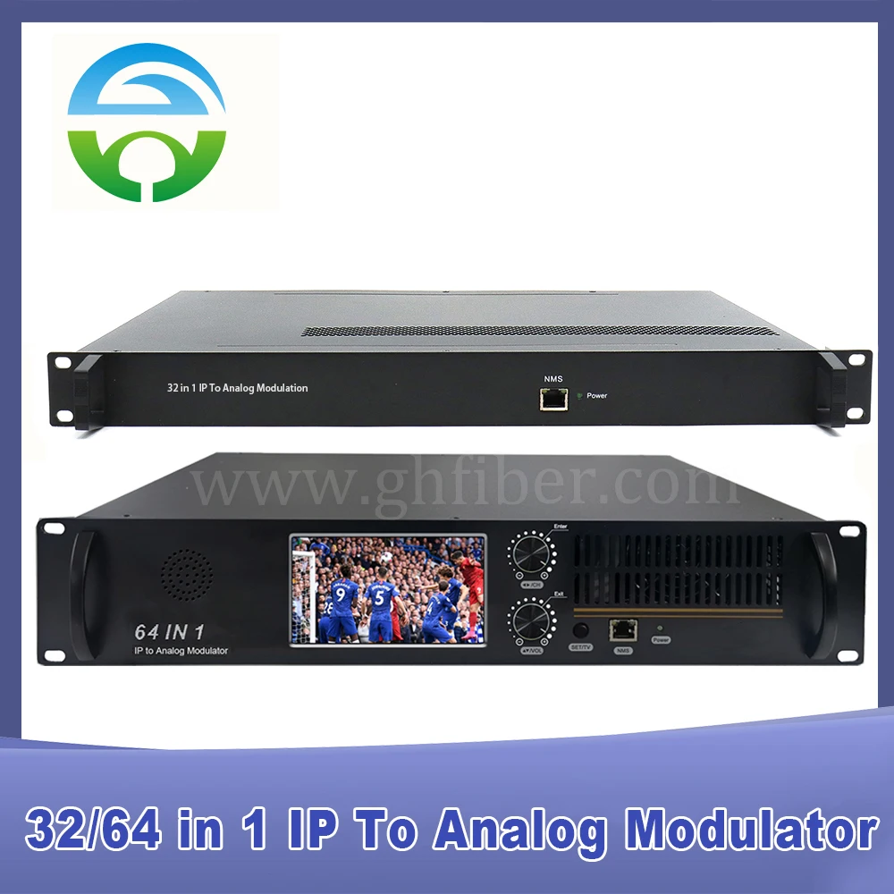 

32/64 in 1 IP to Analog Modulator High Performance Digital to Analog Signal Conversion Equipment