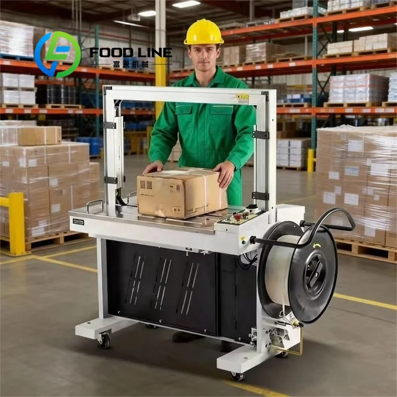 

Automatic Strapping Machine With Stable Performance Fast Bundling Solution For Factory Production Line And Storage Center Use