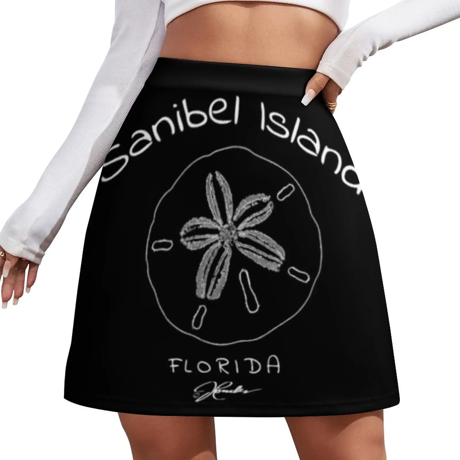 Sanibel Island Florida Sand Dollar Mini Skirt skirt sets clothes for women elegant social women's skirts korean style clothing