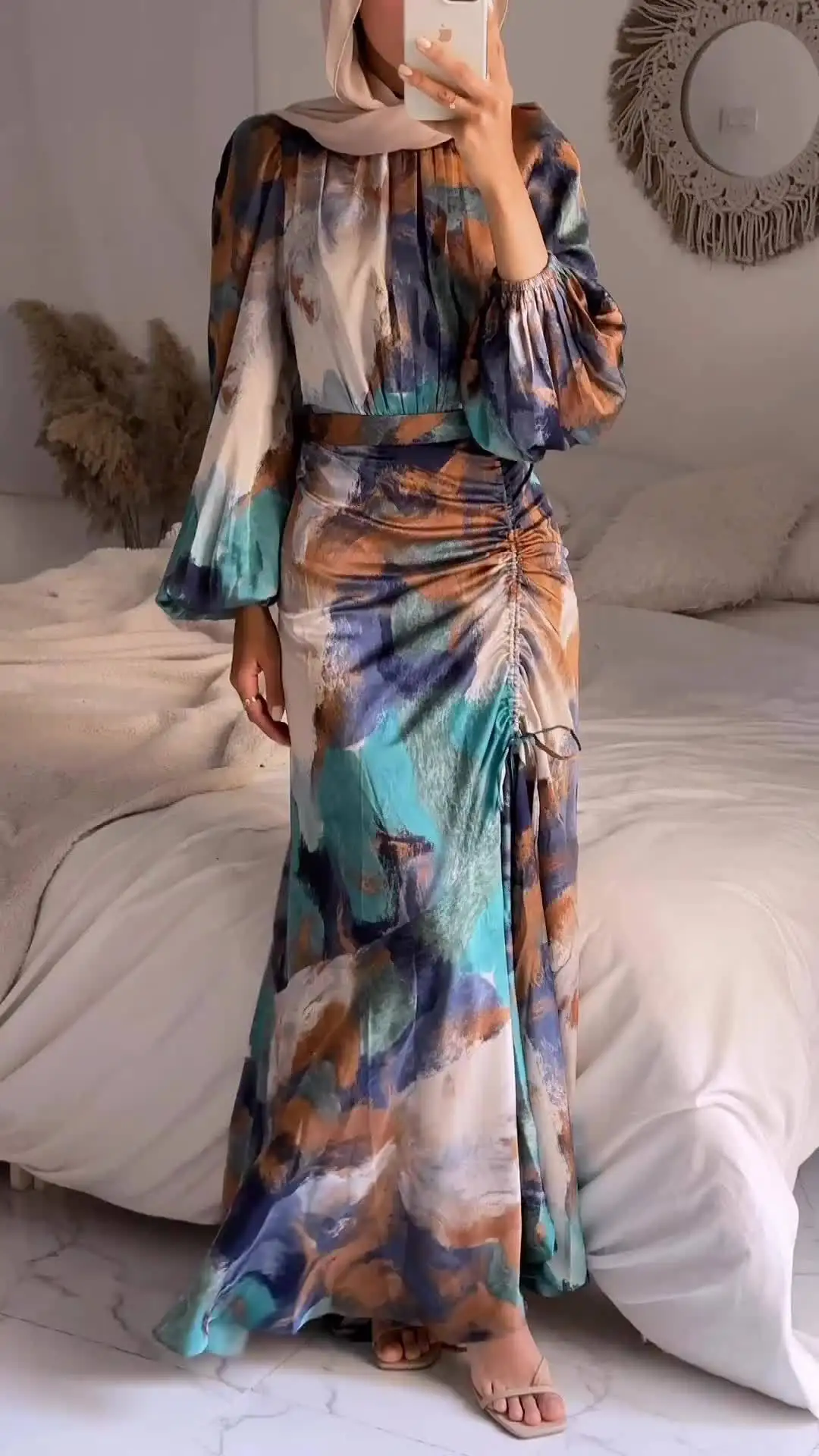 one shoulder dress knee length White One Shoulder Ruffled Knee Length Dress – Rebel and Blush main image 0