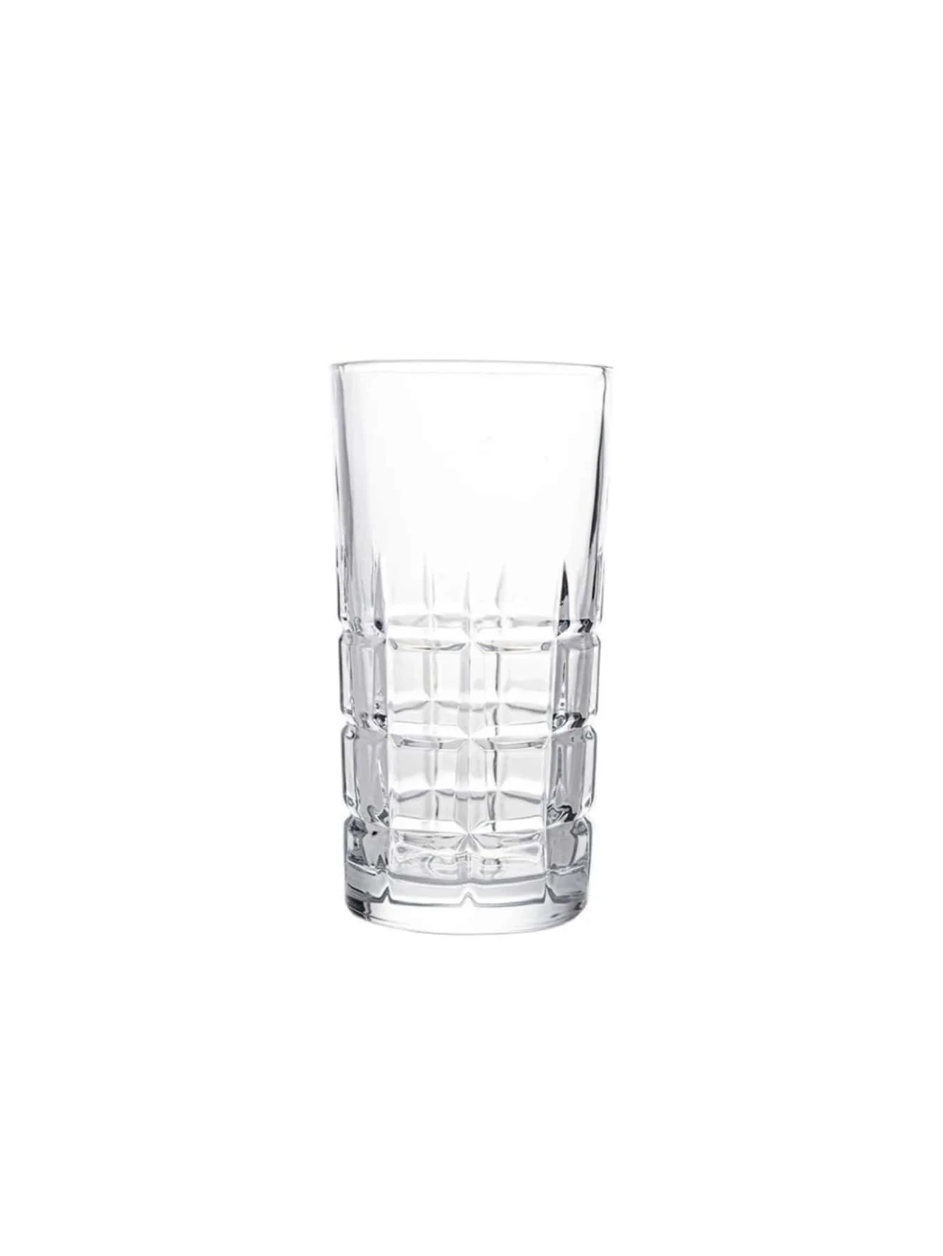 12 Vasos De Vidrio Cortado Cristal Lusion Stovmex Elegantes