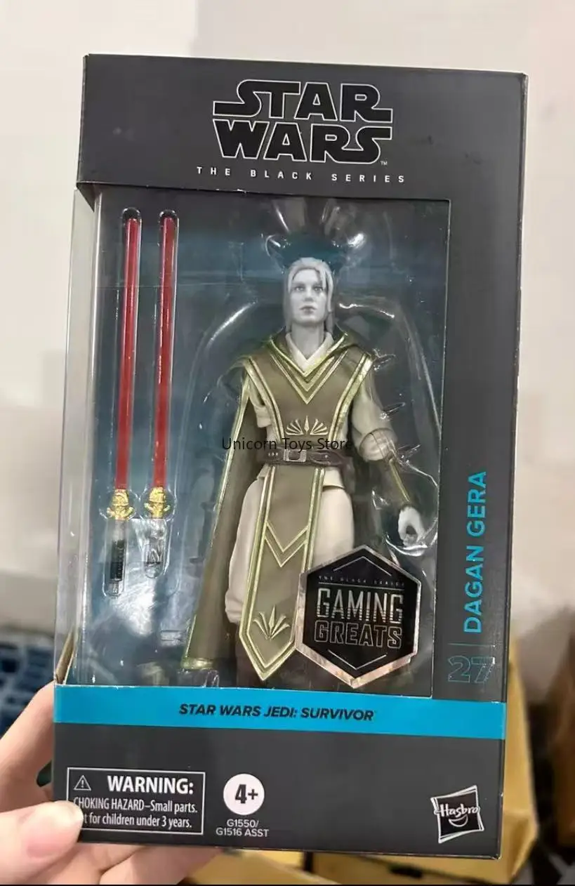 

В наличии Hasbro Jedi Survivor Dagan Gera Falling Order 6-дюймовая подвижная фигурка куклы