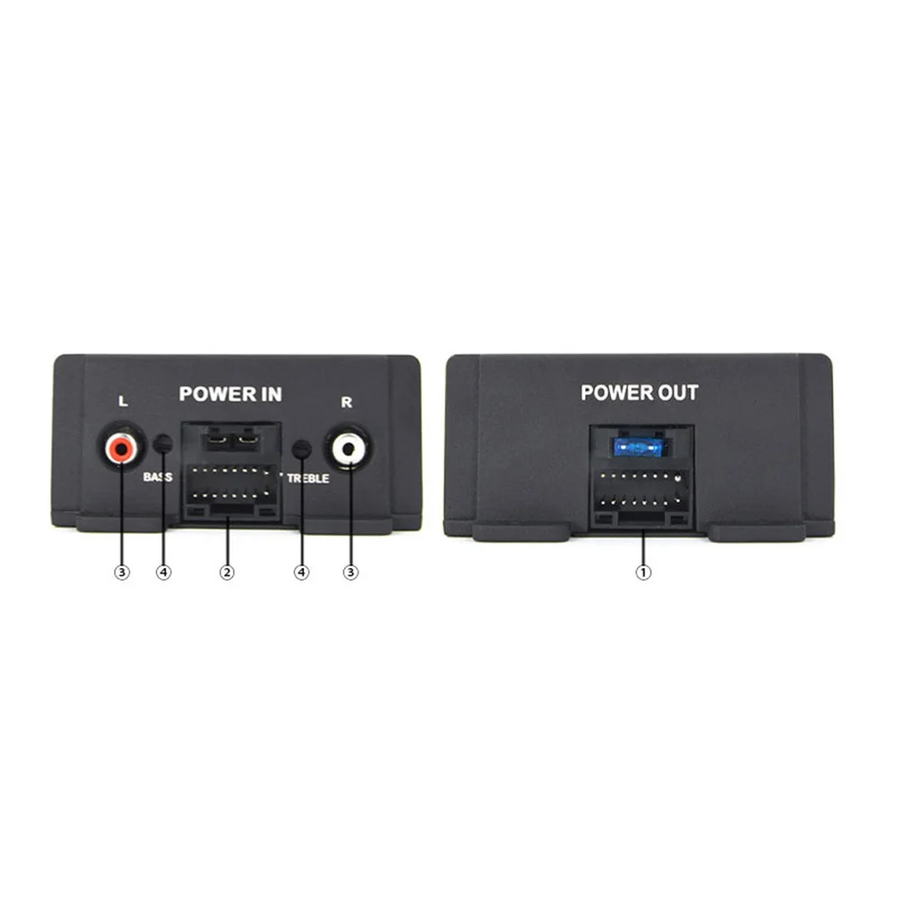 4 Channel Car Stereo Amplifier High Power DSP Amplifier Box Compatible For Android Small Audio Speaker Amp Box 4 Ohm Stable