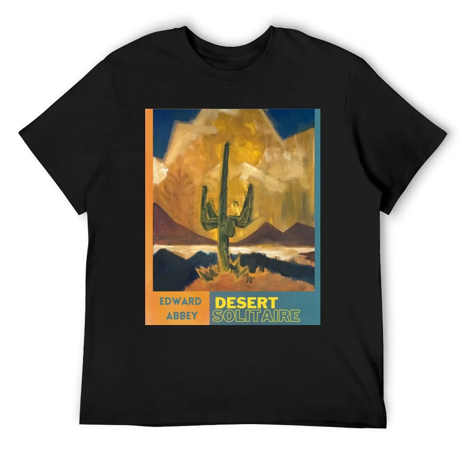 

Desert solitaire Edward abbey T-Shirt shirts graphic tee customizeds mens cotton t shirts