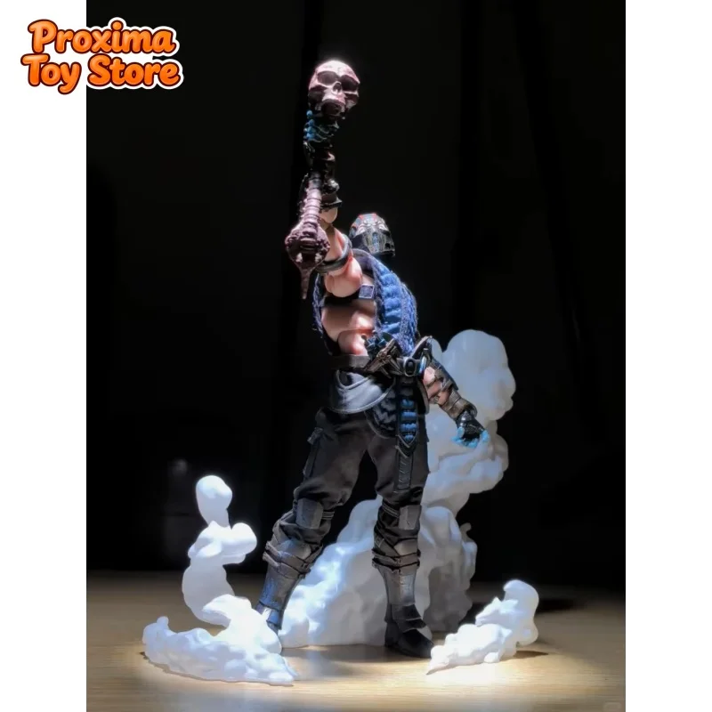 

Коллекционная фигурка Суб-Зеро от Jm Toys: подвижная модель с тканевым костюмом в стиле Mortal Kombat, тематическая игрушка с ледяной тематикой, подарок, игровой мерч, декор