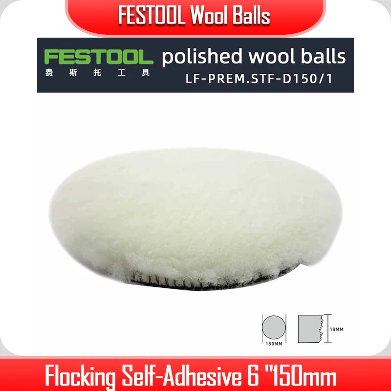 FESTOOL Wool Balls Original German 6 