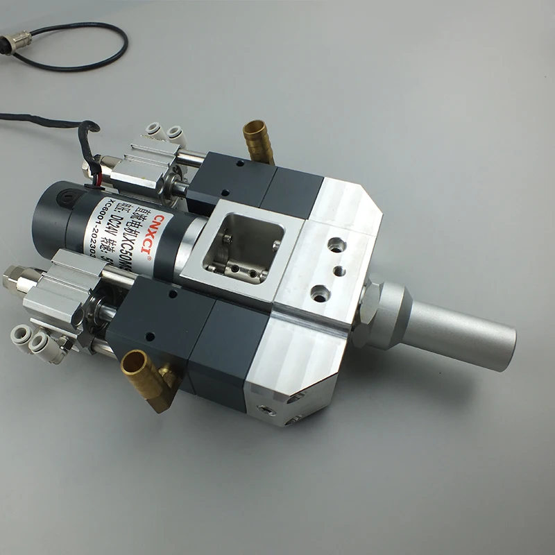 DJF-73 고유량 전기 교반 동적 AB 접착제 밸브 금속 부식 저항성 포인트 디스펜싱용