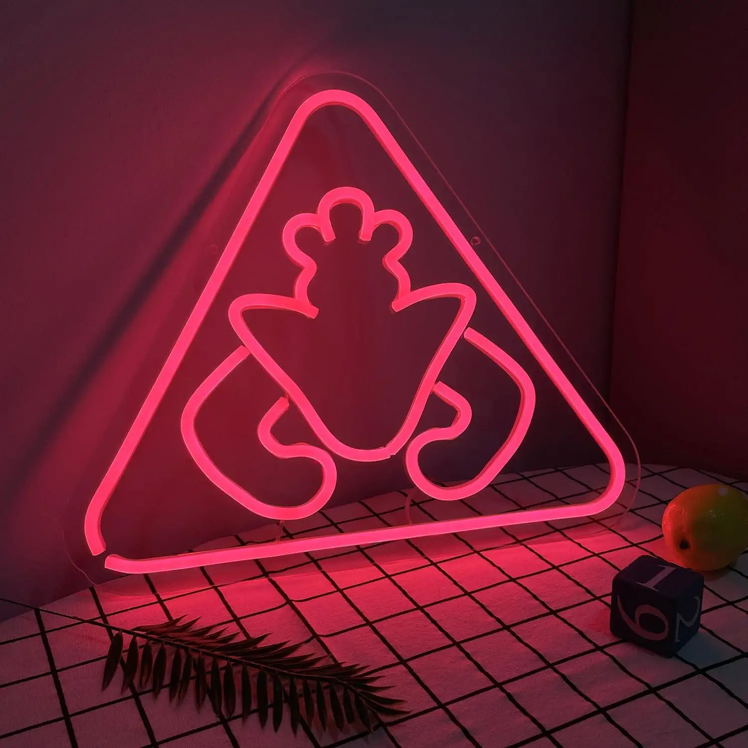 Horror Game Character Shaped Neon Sign USB Dimmable LED Lights For Gaming Room Teen Bedroom Bar Cafe Game Space Wall Decoration