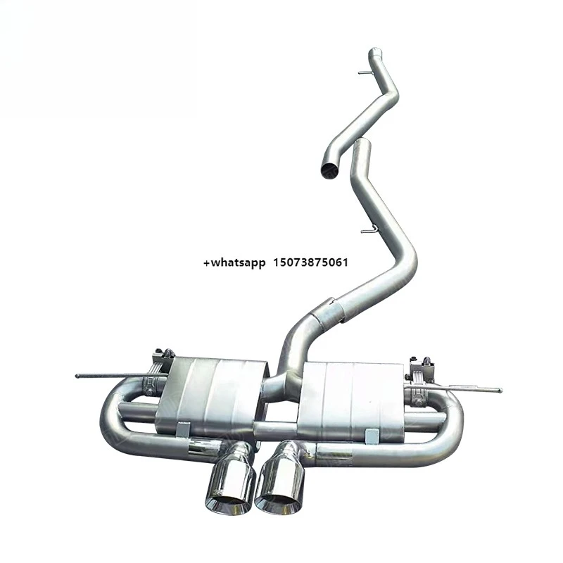 

For 2012 X6 E71/E72 XDrive30d 3.0L Exhaust System Made of Durable 304 Stainless Steel