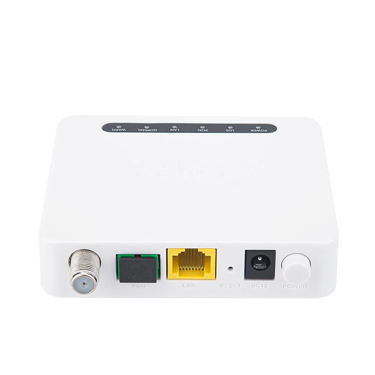 

ZISA OP151-RF-C FTTH 1GE XPon ONU CATV 1 Port Gigabit Ethernet Fiber Optical Network Terminal ONT Modem CATV