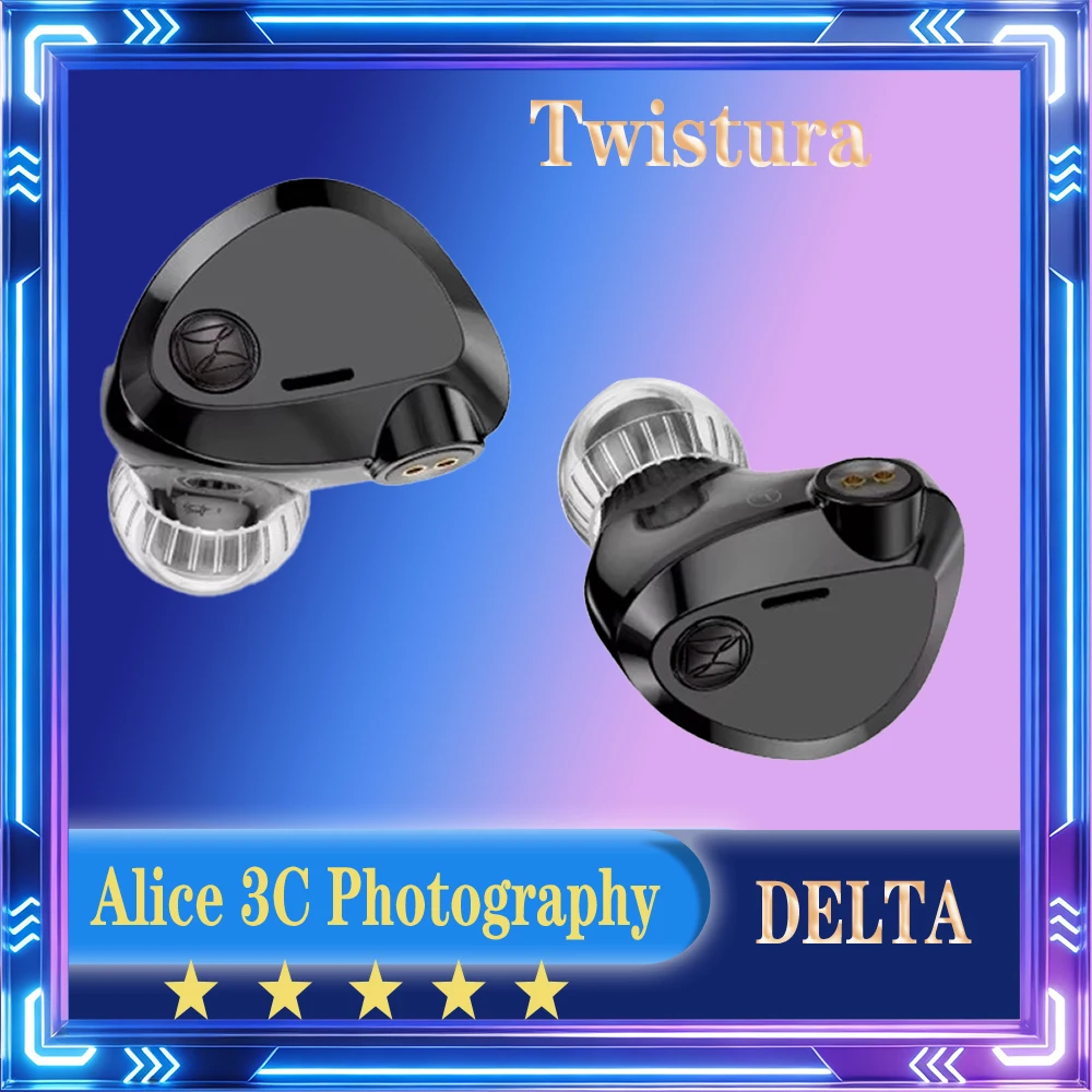 

Проводные наушники Twistura DELTA HIFI с низкой задержкой и микрофоном для киберспорта, эргономичные, для ПК, подарок