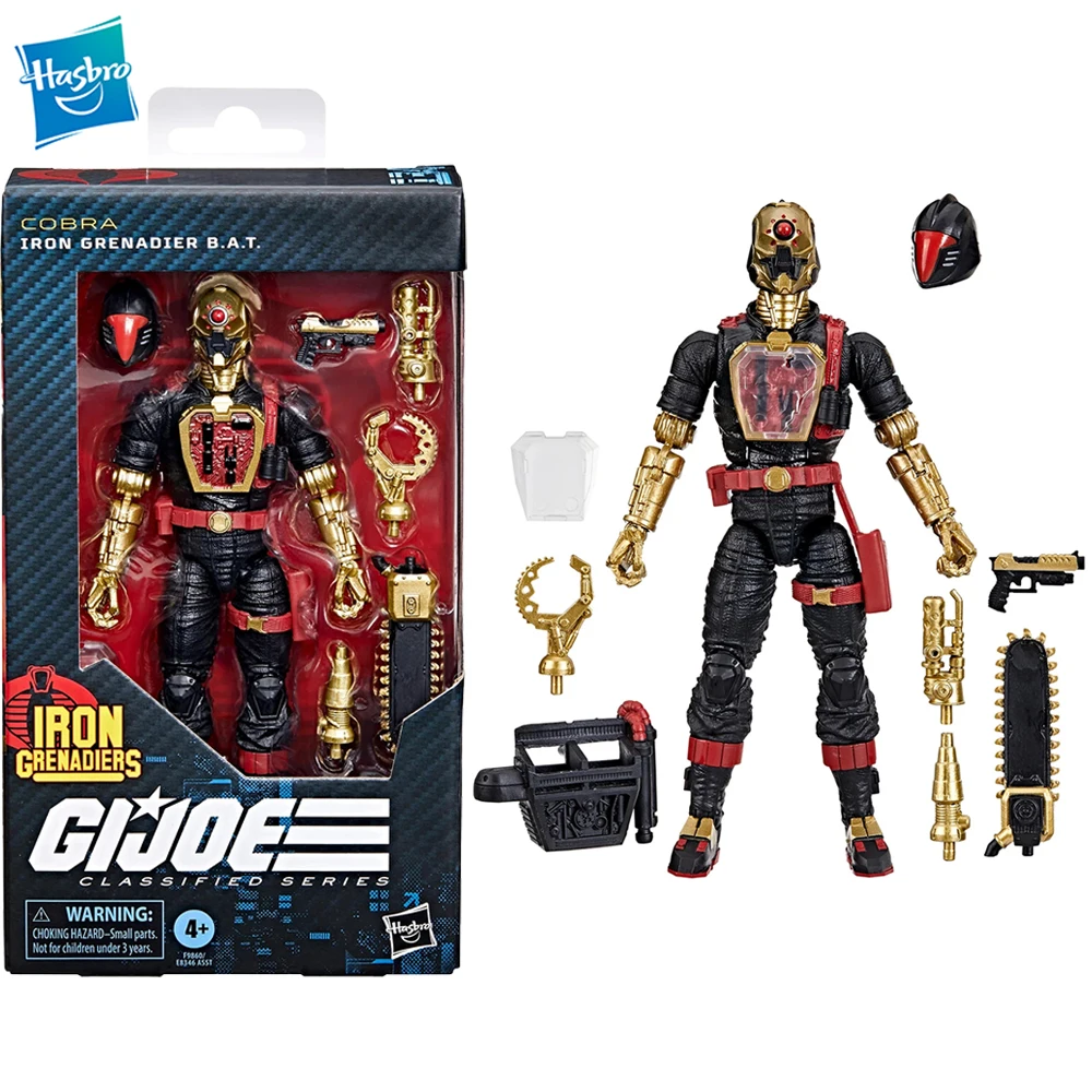 [In Stock] Original Hasbro G.i. Joe Classified Series 134 Iron Grenadier B.a.t. Collectible Model 6-Inch (150 Mm) F9860