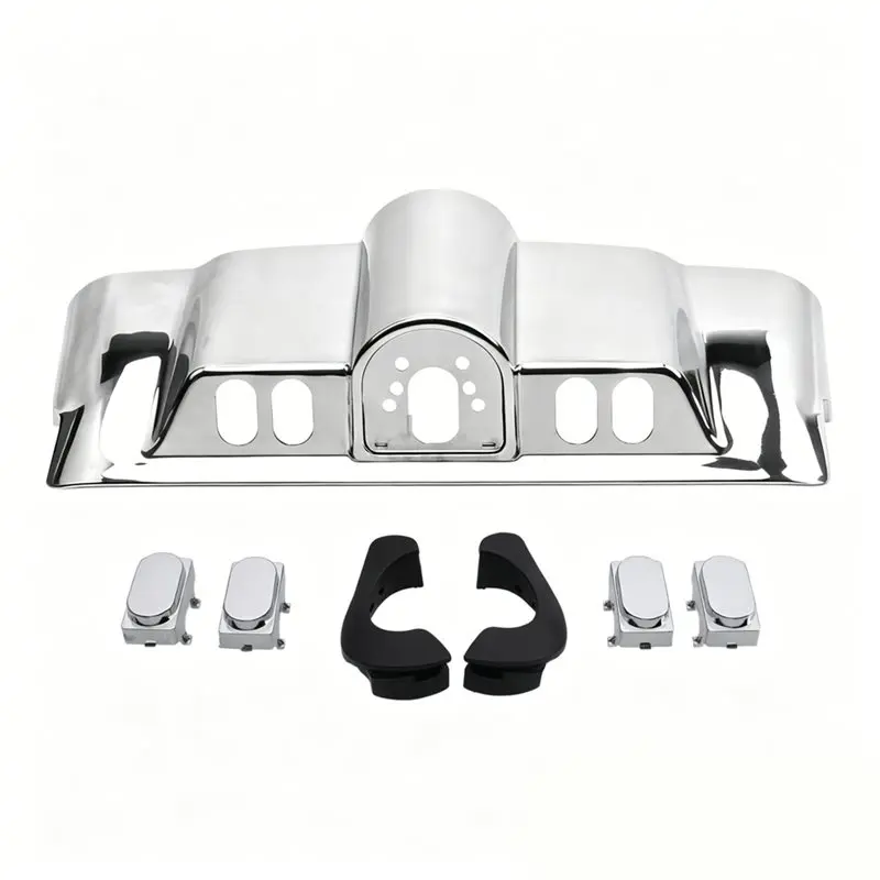 

Motorcycle For-For Touring Street Electra Glide FLHTC FLHTCU FLHX 1996-2013 Inner Fairing Cover Switch Panel Cap