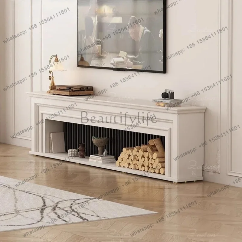 

White Luxury High Tv Stand Universal Modern Fireplace Floor Nordic Tv Stand Entertainment Center Mueble Para Televisor Furniture