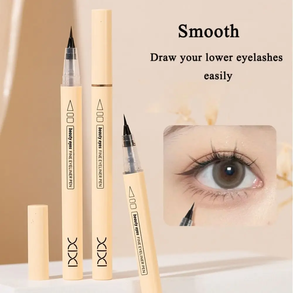 Matita per eyeliner liscia di bellezza Occhi impermeabili Gel per trucco Penna per eyeliner Cosmetici a lunga durata Matita per ombretti da donna