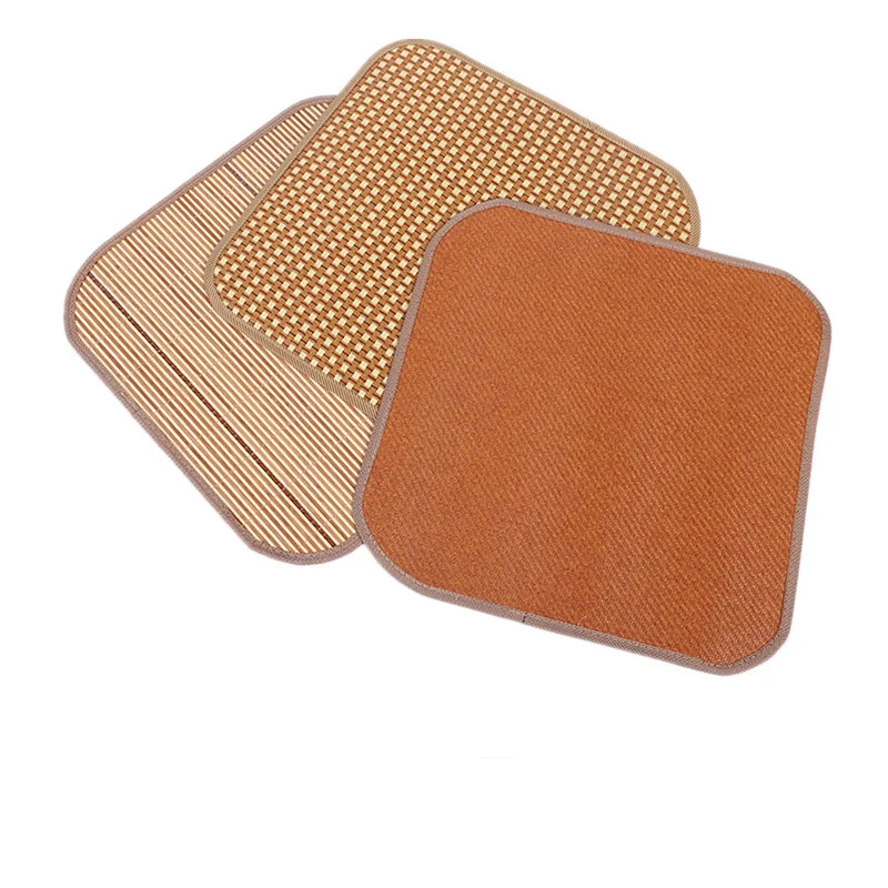 Bamboo Seat Cushions Summer Chair Cushion Car Seat Pad Cooling Bamboo Chair Seat Mat Breathable Car Seat Cover Cushion JAF112