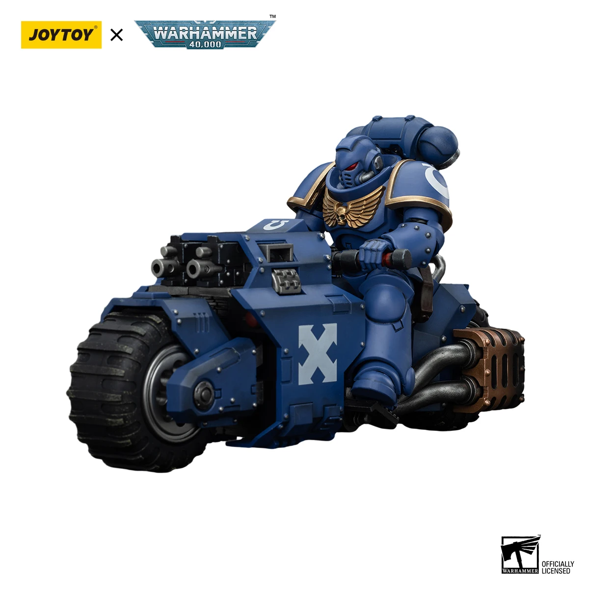 [IN STOCK]JOYTOY Warhammer 40,000 1/18 Action Figures Ultramarines Outriders Model