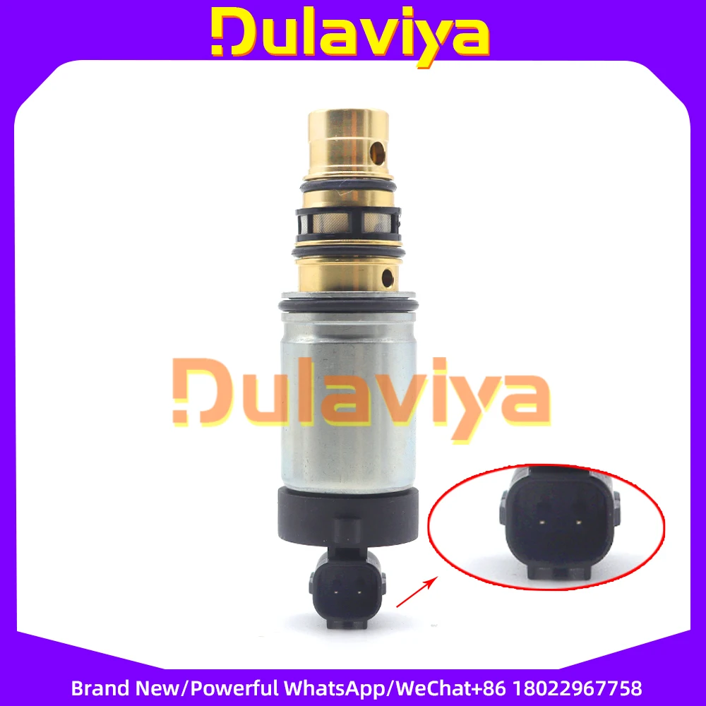 DL-21 1PC For Volvo S40 XC90 AC Compressor Electronic Solenoid Control Valve CVC14 CVC16 For Hyundai IX35 Tucson Jaguar XF XJ