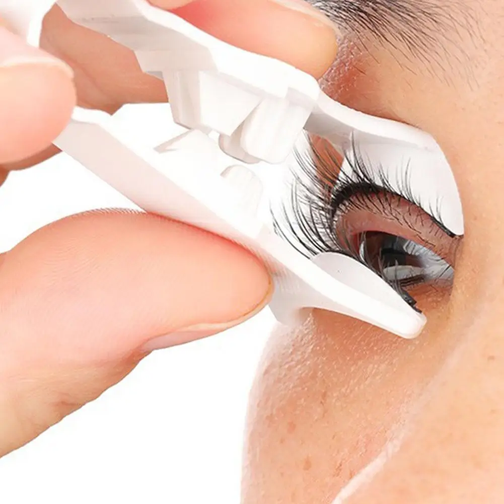 1 stücke 3 Sekunden tragen magnetische Wimpern zange Weitwinkel tragbare gebogene tragen magnetische Design Anfänger Locken wickler Wimpern x8r6