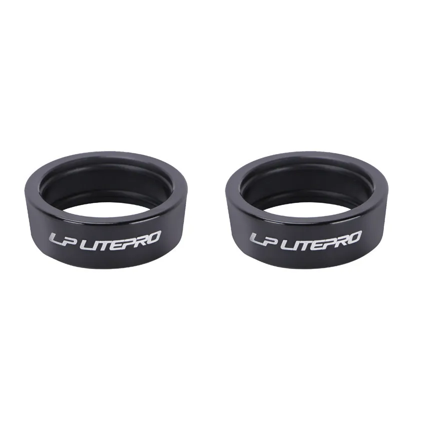 LP Litepro Folding Bike 25.4MM Handlebar Spacing-rings MTB Bicycle Straight Handle Bar Fixed Cover Stop Collar Space Ring