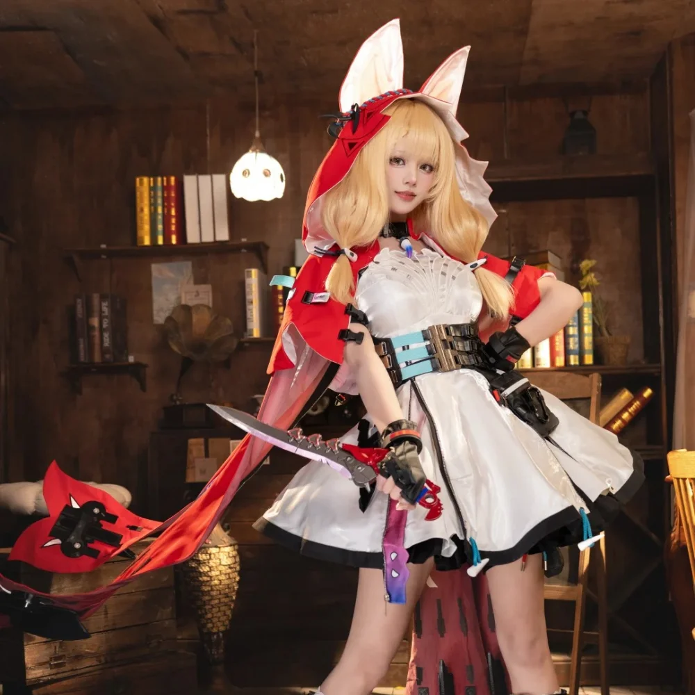 

Предзаказ: Серия игровых косплей-костюмов Arknights: Endfield | Костюм для косплея Lucy/Rossi (Lucina Lupino) высокого качества, полный комплект QQcos