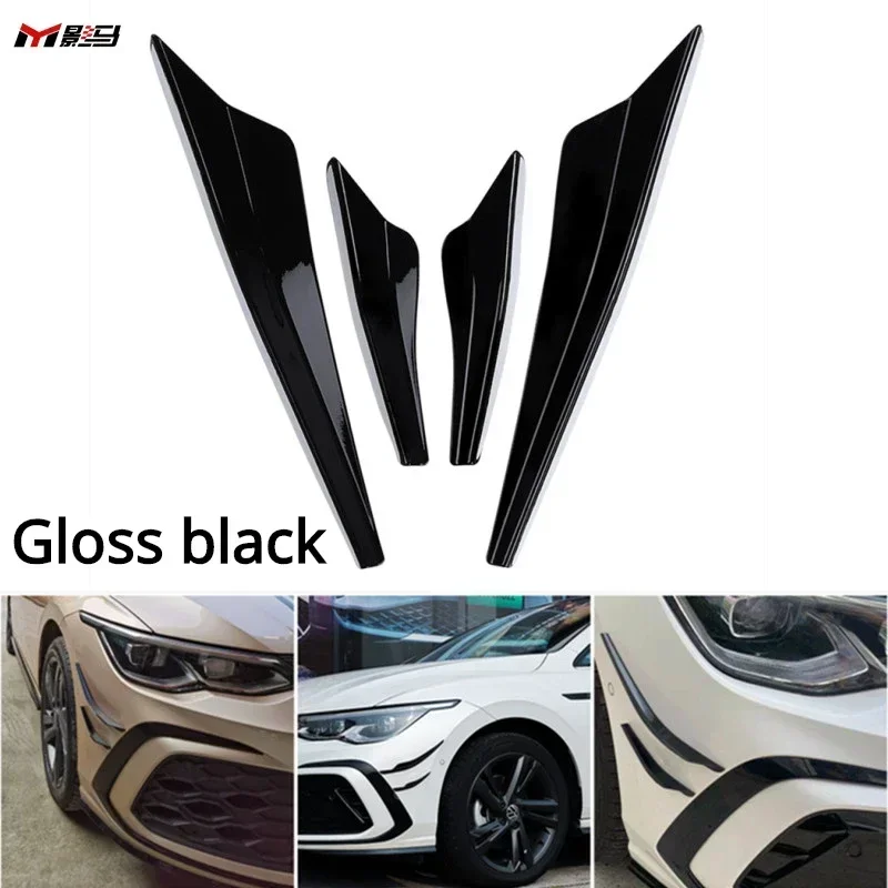 

FOR Volkswagen Golf 6 7 7.5 8 R/GTI Modified car front bumper fog light wind knife body appearance Kit Spoiler fittings