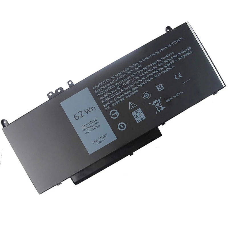 6mt 4T Batterij Vervanging Voor Dell Latitude E5470 E5570 Precisie 3510 Serie, Past 7v69y Txf 9M 0c1p4 79vrk 07v69y 451-bbbun