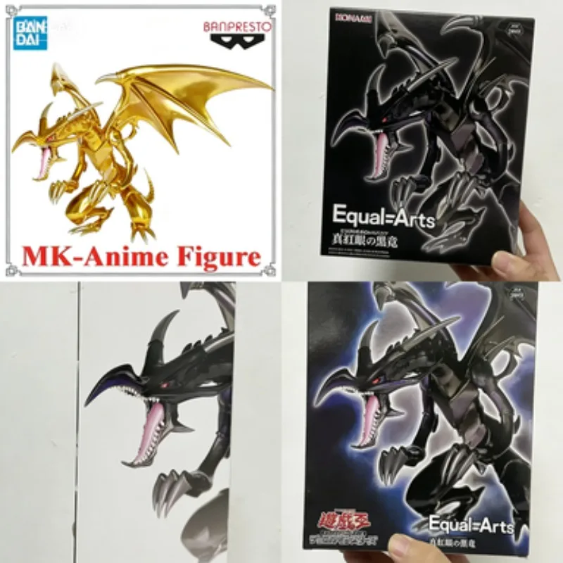 

Original KONAMI Yu-Gi-Oh Equal-Arts Red-Eyes Black Dragon Action Figure for Anime Collectible PVC Toy for Fans Cosplay