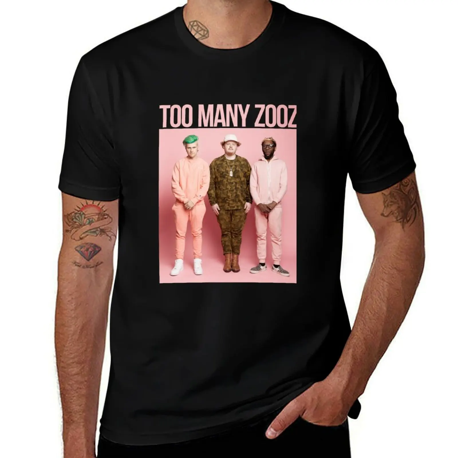 

TOO MANY ZOOZ T-Shirt man tshirt anime t shirts for man T-Shirt