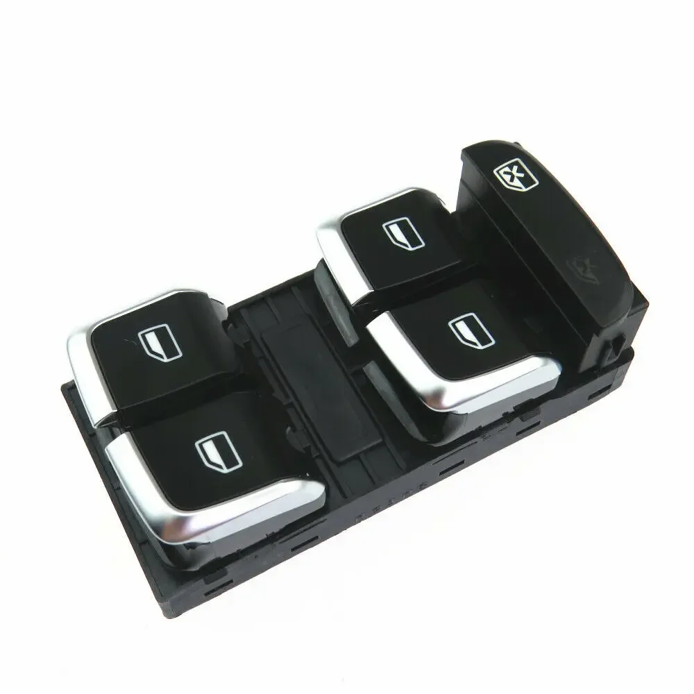 Qty4 Master Main Power Window Switch Passenger Side Window Control Switch Button 4GD959855 8KD959851A for Audi A4 S4 A5 S5 Q5