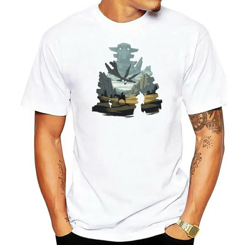 T-Shirt Shadow Of The Colossus Gyms Fitness Tee Shirt