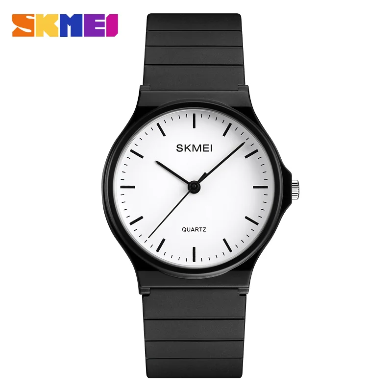 

SKMEI 1419 Women Quartz Watches Fashion Silicone Waterproof Simple Sport Women Wristwatches Girls Clock Montre Femme Luxury