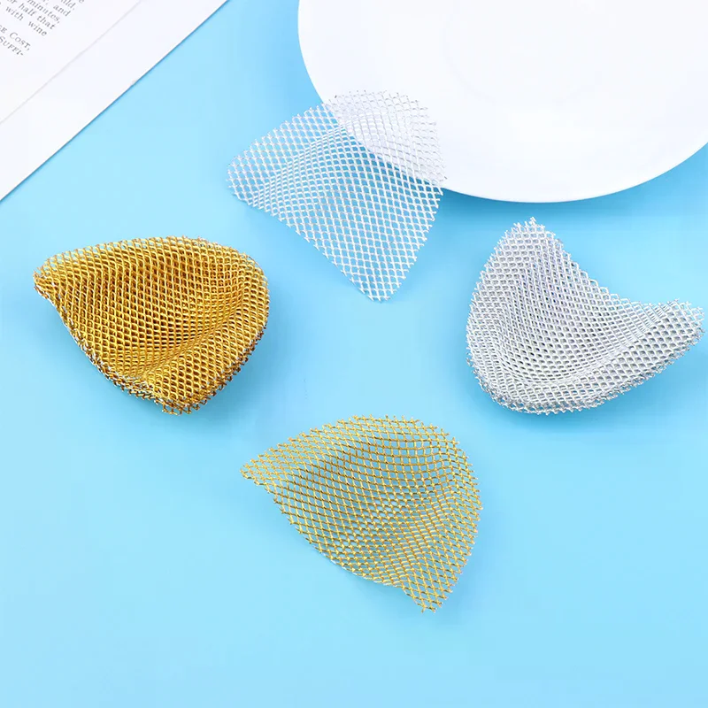 10Pcs/Pack Dental Impression Metal Net Tray Used For Strengthen Upper Teeth/Lower Teeth