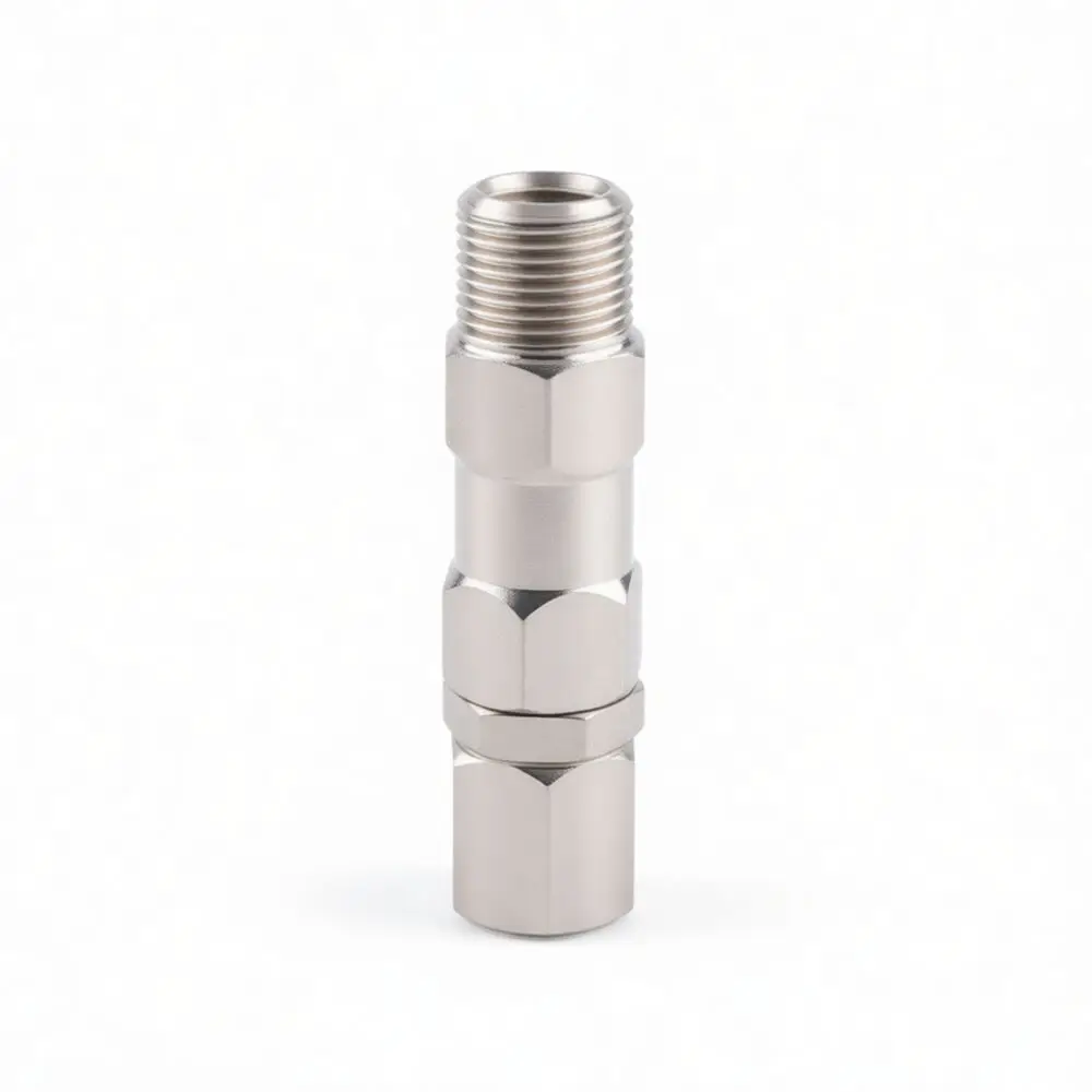 High Pressure Airless Spray Machine Accessory Set Stainless Steel Rotating Swivel Joint Hose Adapter Pressure Gauge Connector