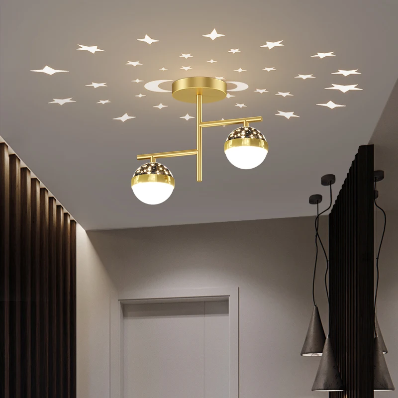 LED Ceiling Aisle Chandelier For Corridor Lights Foyer Hallway Gallery Bedroom Restaurant Office Loft Indoor Lighting