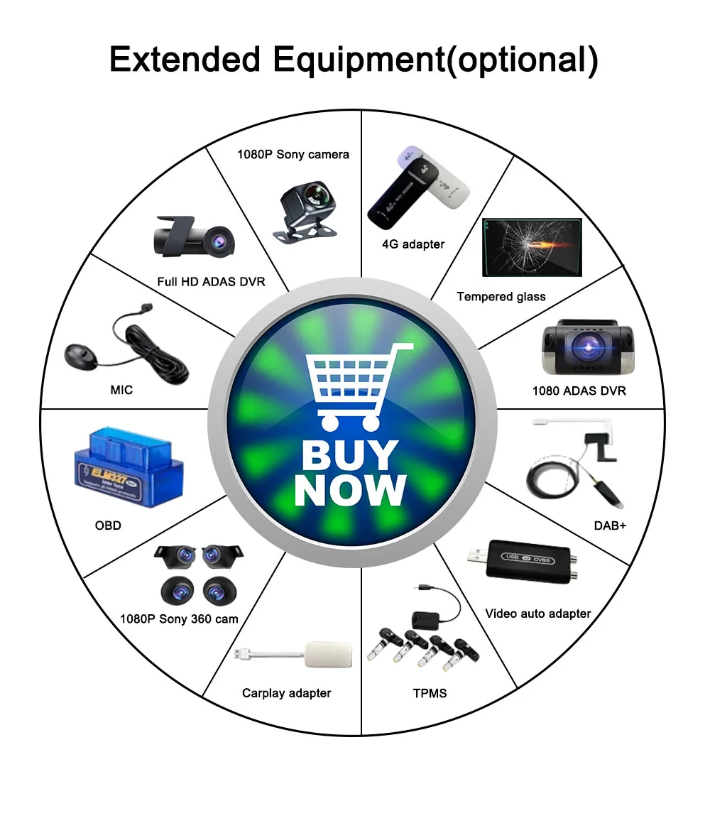 Navigation Multimedia Accessories Optional