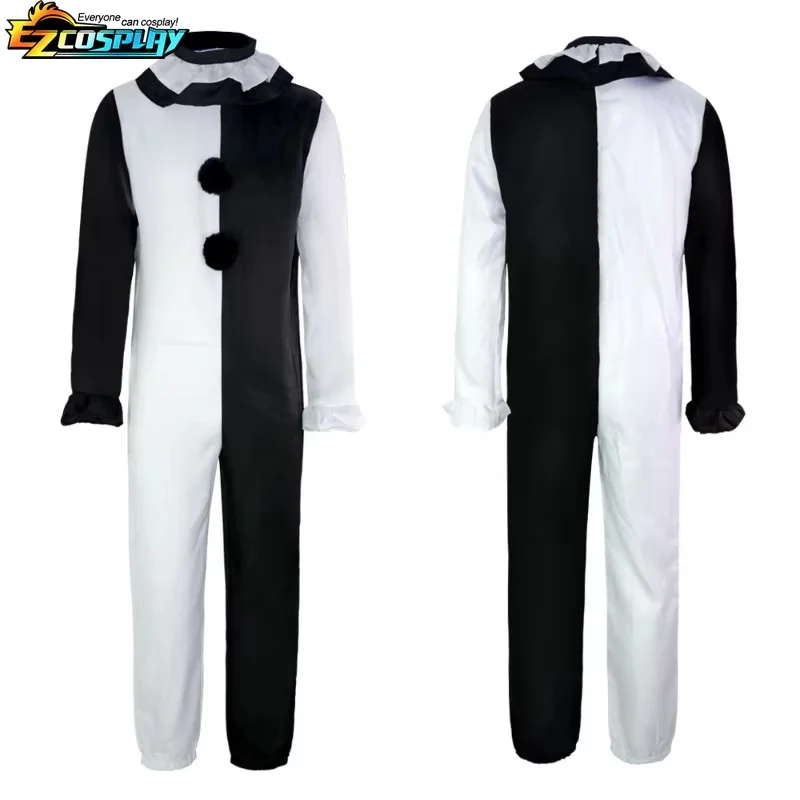 Costume de Cosplay du Clown Terrifier 2 pour Homme et Femme, Combinaison, Masque d'Halloween