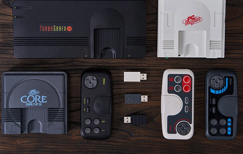 8BitDo Wireless Gamepad Controller for PC Engine Mini PC Engine Core Grafx Mini for Switch