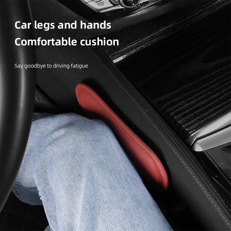 الجلود سيارة وسادة سيارة الركبة وسادة مرونة رغوة الذاكرة وسادة الساق لمازدا 3 6 CX5 2 CX30 CX3 CX9 MX5 RX8 Axela Demio وسادة السيارات